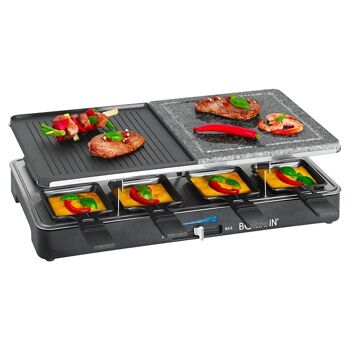 Raclette gril 8 personnes Bomann RG2279CB-noir 1