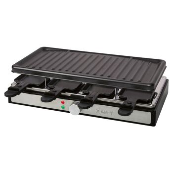 Raclette gril 8 personnes Bomann RG6039CB-noir 4