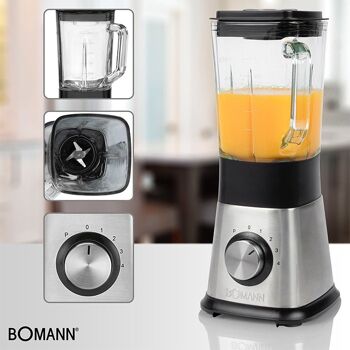 Blender Mixeur universel 1,5L 650W Bomann UM1374CB 6