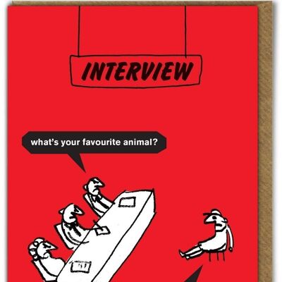 Funny Card - Favourite Animal