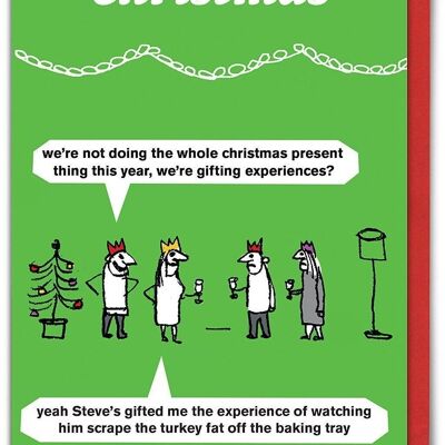 Weihnachtserlebnis Weihnachtskarte