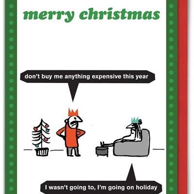 Frohe Weihnachten Weihnachtskarte