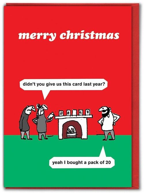 Card Pack Christmas Card