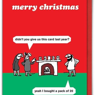 Card Pack Christmas Card