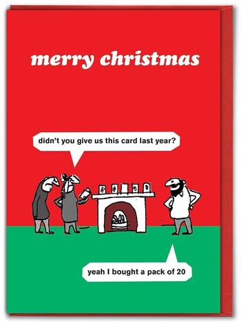 Paquet de cartes Carte de Noël 1