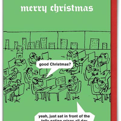 Bonne carte de Noël