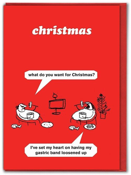 Gastric Band Christmas Card