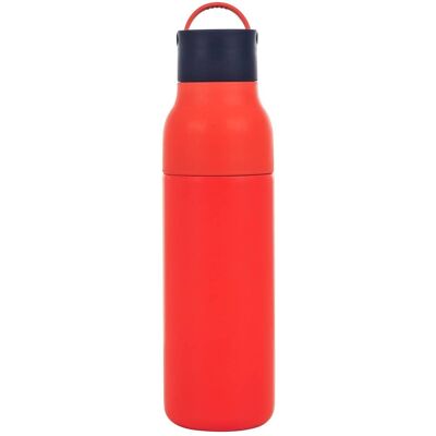 Active Water Bottle 500ml  - Coral & Indigo