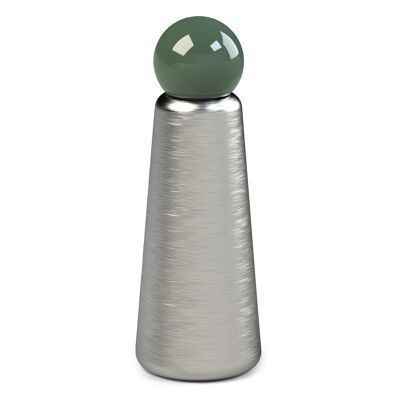 Skittle Adventure Water Bottle 500ml-Stainless Steel & Khaki