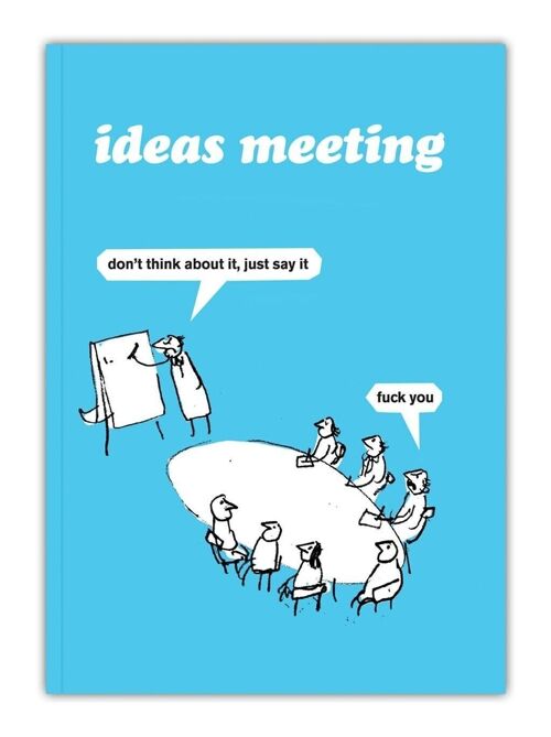 Ideas Meeting A5 Notebook
