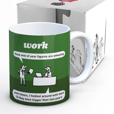 Amazing Figures Mug Modern Toss Mug