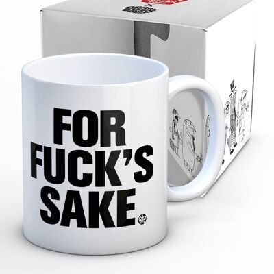 Taza For Fucks Sake Modern Toss