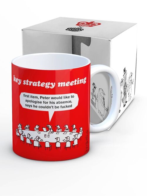 Key Strategy Meeting Mug