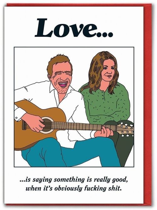 Love Really Good Valentines Card