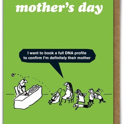 Biglietto DNA per la festa della mamma