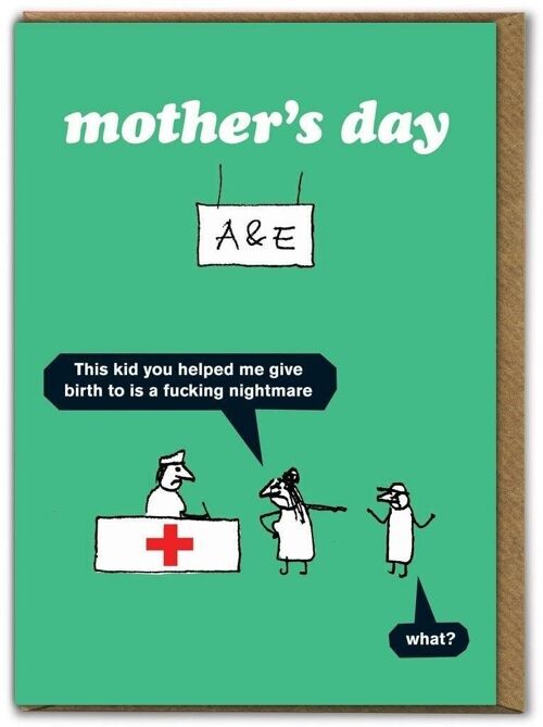 Mothers Day A&E Card