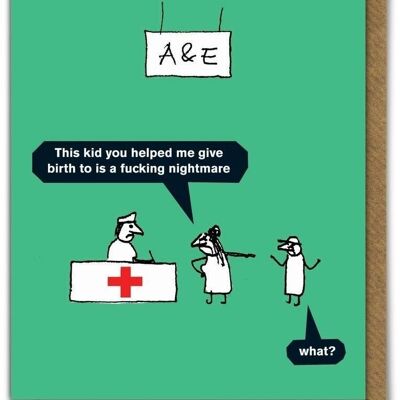 Mothers Day A&E Card