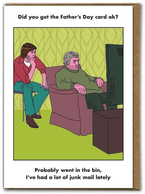 Fathers Day Junk Mail Card