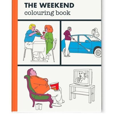 The Weekend A4 Colouring Book