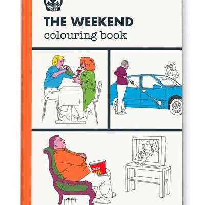 Libro para colorear el fin de semana A4
