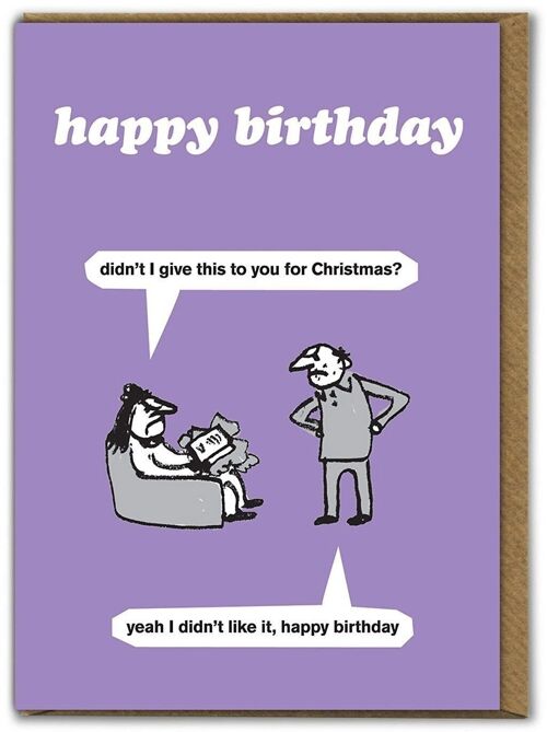 Birthday Present Card