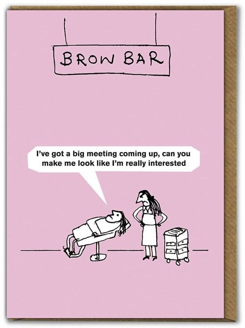 Bodywork Brow Card