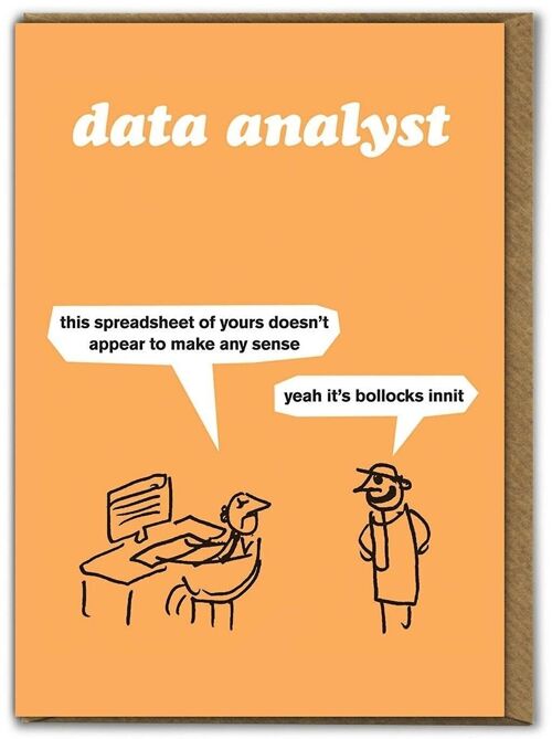 Data Analyst Card