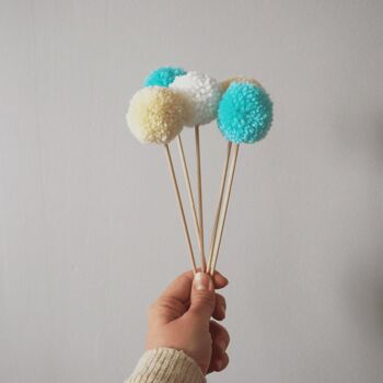Toppers pompons - Baby shower 1