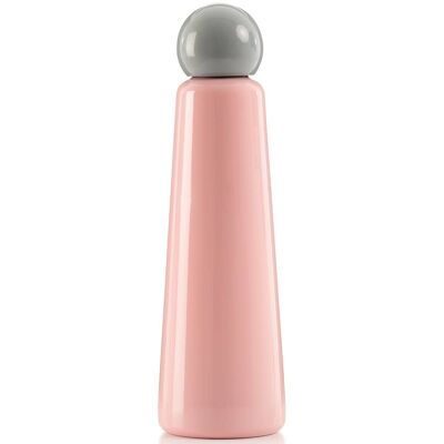 Skittle Water Bottle 750ml - Pink and Light Grey
