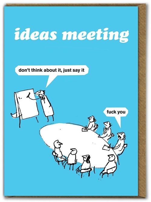 Ideas Meeting Card