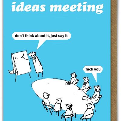 Ideas Meeting Card