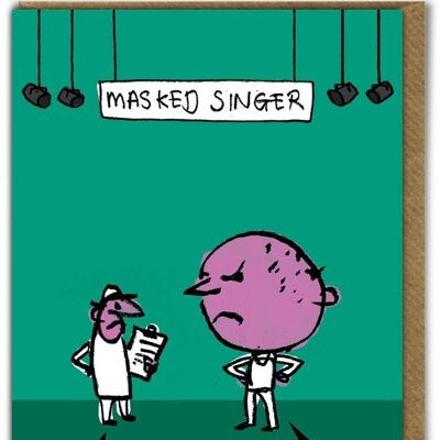 Masked Singer Card