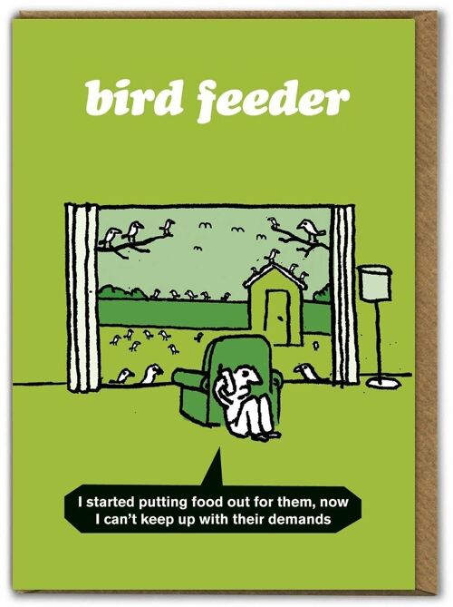 Bird Watcher Card