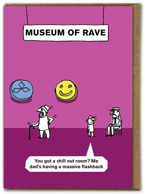 Museum Of Rave Card