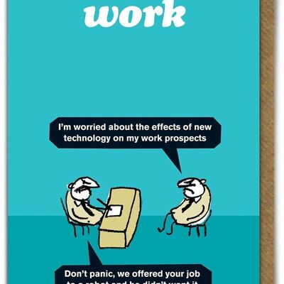 Work Robot Card