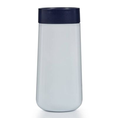 Travel Mug 240ml - White & Indigo