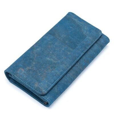 LongSpring Cork Wallet - Blue