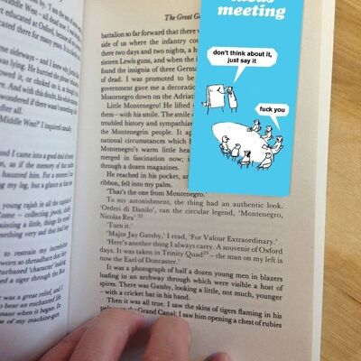 Ideas Meeting Magnetic Bookmark