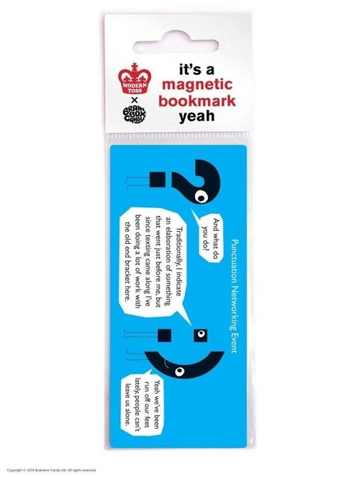 Punctuation What Do You Do Magnetic Bookmark