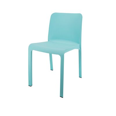 OUTDOOR - PACK OF 6 GRANA BLUE CHAIRS SP55462