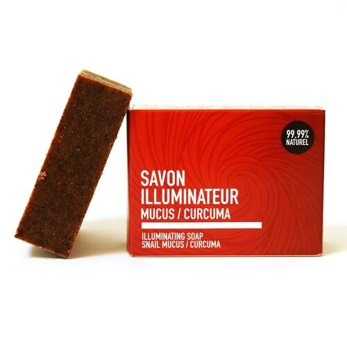 Savon Illuminateur - Mucus / Curcuma - SÀF - 100g
