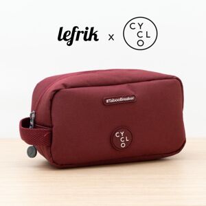 Trousse de toilette étanche Lefrik x CYCLO | Matériau 100% recyclé et imperméable