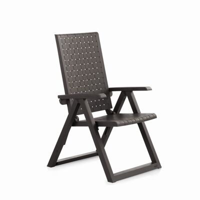 OUTDOOR - FAUTEUIL MULTIPOSITION DREAM WENGUE SP32079