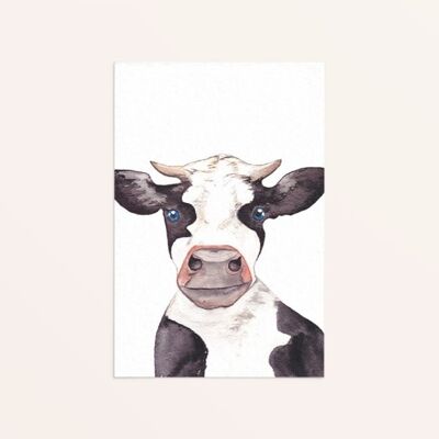Greeting Card Cow