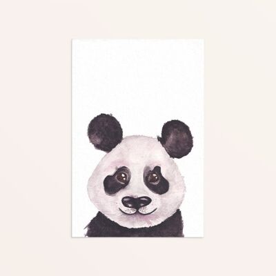 Tarjeta de Felicitación Panda