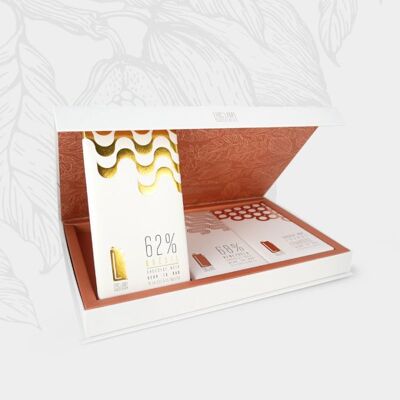 Chocolate Signature Box 3 tavolette: Venezuela – Colombia – Ghana