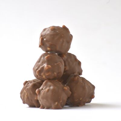 Petits Rochers Pralinés Lait Bio Vrac par Kg