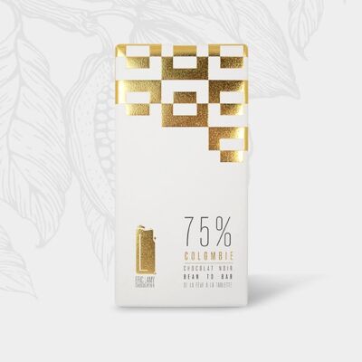 Colombia 75% – Bean to Bar - Los Grands Crus