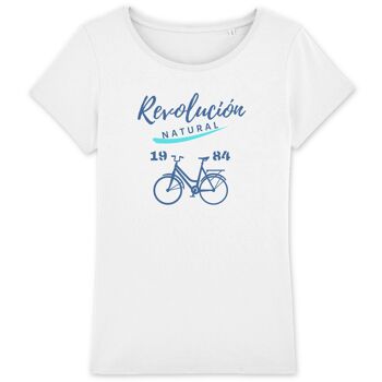 T-shirt vélo bleu 2