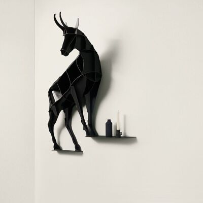 Chamois wall shelf - HORACE